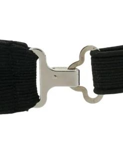 Fliege aus Grosgrain - Schwarz