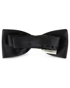 Fliege aus Satin - Schwarz