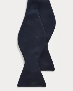 Fliege aus Seidensatin Blue