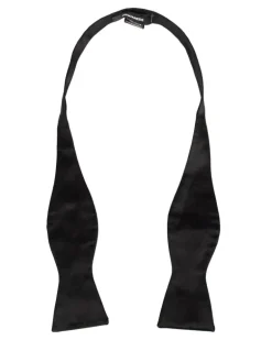 Fliege aus Twill - Schwarz