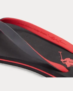 Flip-Flop Bolt mit Pony Black