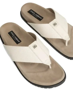 Flip-Flops mit Logo - Nude
