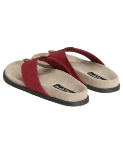 Flip-Flops mit Logo - Rot