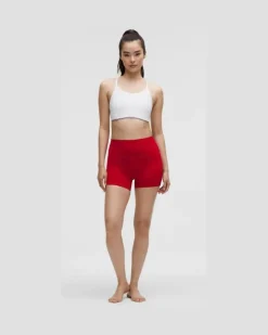 Flow Y BH mit mittlerem Halt und Logo B/C-Cups für Frauen – Größe in White
