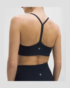 Flow Y Bra Light Support, A/B Cup Design für Frauen – Größe in True Navy