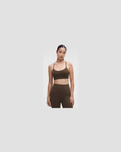 Flow Y Bra Light Support, A/B Cup Design für Frauen – Größe in Walnut Crunch