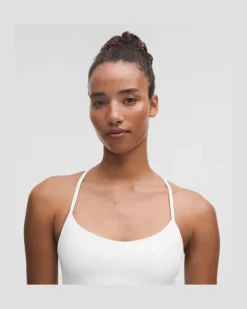 Flow Y Bra Light Support, A/B Cup Design für Frauen – Größe in White