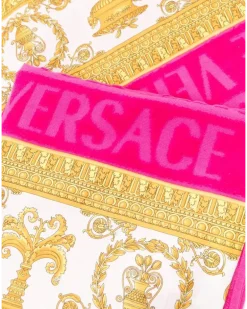 Fünfteiliges I Love Baroque-Badeset - Rosa