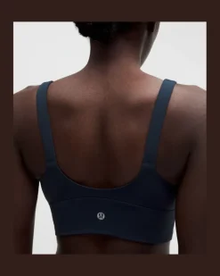 Focuser BH mit V-Ausschnitt Leichter Halt für A/B-Cups für Frauen – Größe in True Navy