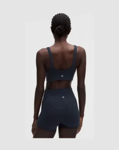 Focuser BH mit V-Ausschnitt Leichter Halt für A/B-Cups für Frauen – Größe in True Navy
