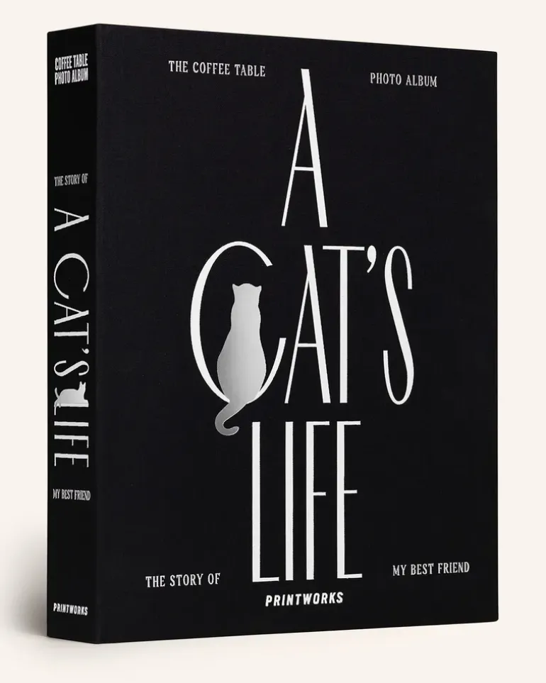 Fotoalbum A Cats Life schwarz