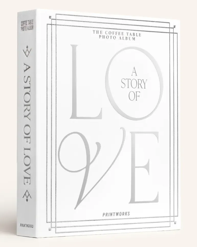 Fotoalbum A Story Of Love weiss