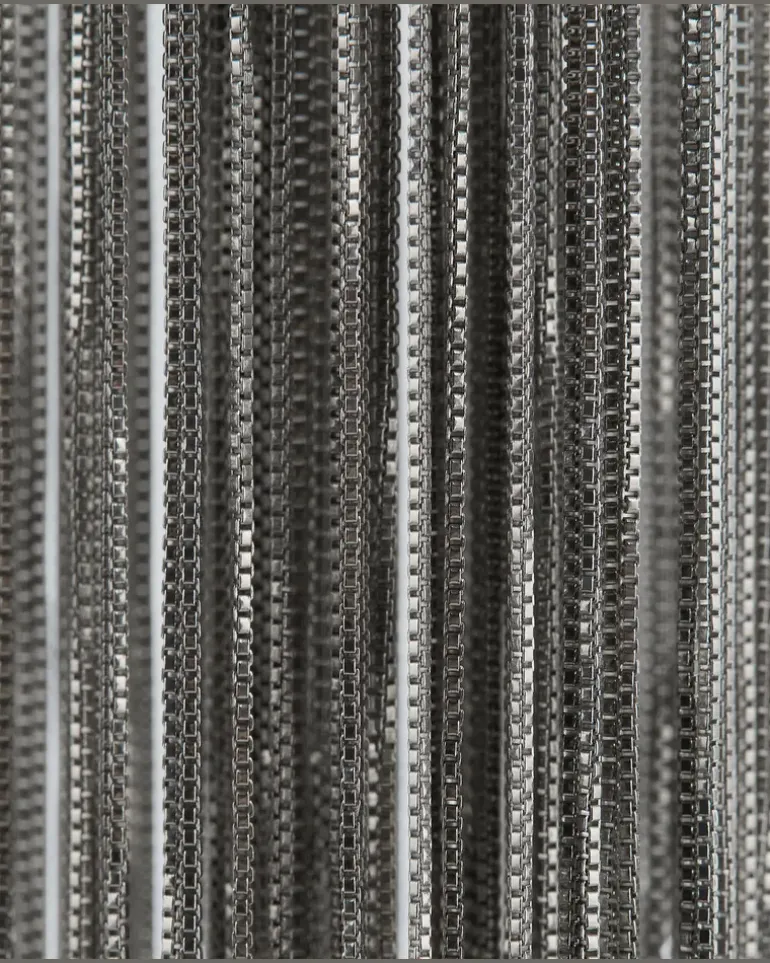 Fringes Mono-Ohrring-Silber - Damen