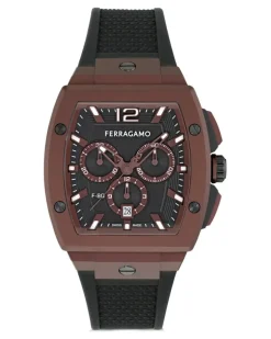 F-80 Tonneau Chronograph 42mm - Schwarz