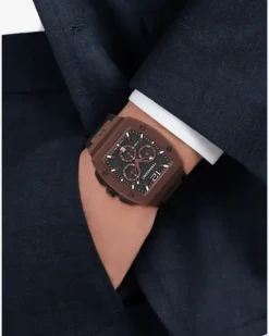 F-80 Tonneau Chronograph 42mm - Schwarz