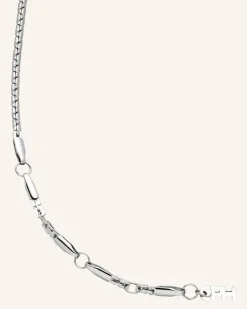 Fußkette Aus Edelstahl silber