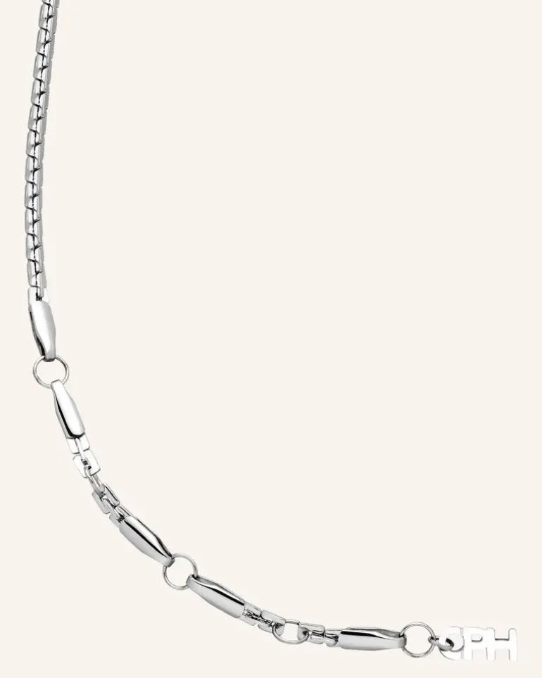 Fußkette Aus Edelstahl silber