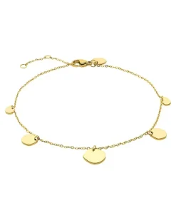 Fußkette Gelbgold