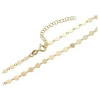 Fußkette Gold