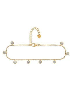 Fußkette Gold