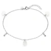 Fußkette Silber