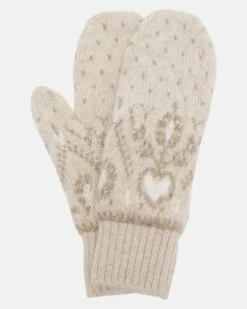 Fäustlinge Christel aus Kaschmir Beige