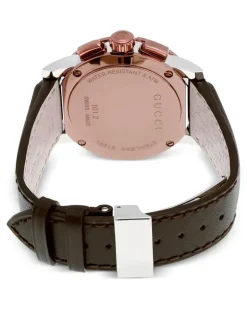 G-Chrono Armbanduhr aus Edelstahl 44mm - Schwarz