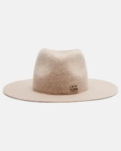 Gefilzter Fedora-Hut Beige