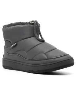 Gefütterte Stiefel - Grau