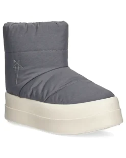 Gefütterte Stiefel - Grau