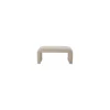 Gepolsterte Bank Bobbie - Beige - Schlingenpol