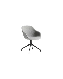 Gepolsterter Sessel About a chair - Grau - Schlingenpol - Designer Hee Welling