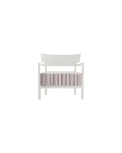 Gepolsterter Sessel Cara - Rot - Outdoor-Stoff - Designer Sergio Schito