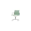 Gepolsterter Sessel Eames Aluminium - Grün - Aluminium-Druckguß - Designer Charles & Ray Eames
