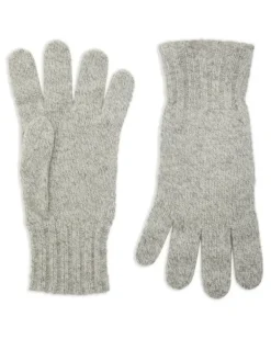 Gerippte Handschuhe - Grau