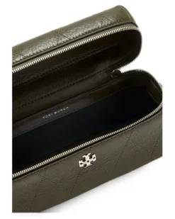 Gesteppte Charlie Kosmetiktasche - Grün