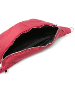 Gesteppte Gürteltasche - Rot