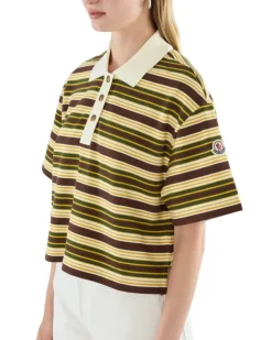 Gestreiftes Polohemd Multicolor