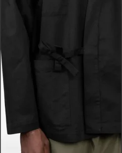 Gewickelter Kimono - Schwarz