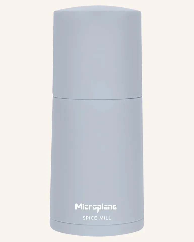 Gewürzmühle blau Blaugrau