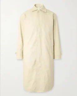 Gibson 8446 Organic Cotton Trench Coat Neutrals