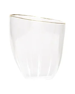 Glasbecher - Gläser - Unisex - Weiss