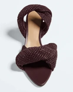 Grace Slingback-Sandalen-Bordeaux - Damen