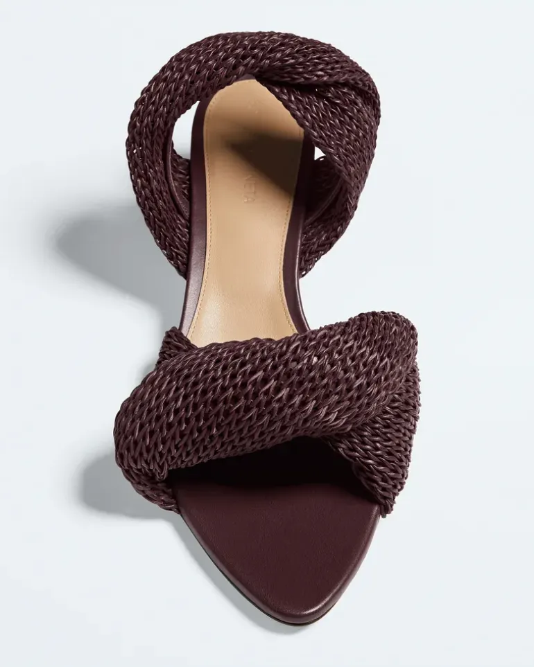 Grace Slingback-Sandalen-Bordeaux - Damen