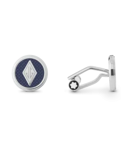 Great Characters Homage to The Great Gatsby Manschettenknöpfe - Blau - Edelstahl - MB132981 - Cufflinks