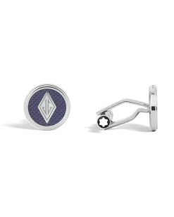 Great Characters Homage to The Great Gatsby Manschettenknöpfe - Blau - Edelstahl - MB132981 - Cufflinks