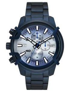 Griffed Chronograph aus blauem Edelstahl - Uhren - Herren -