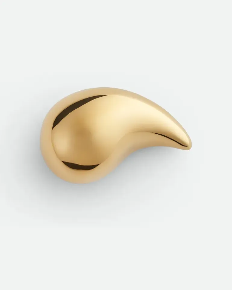 Große Drop Brosche-Gold - Damen