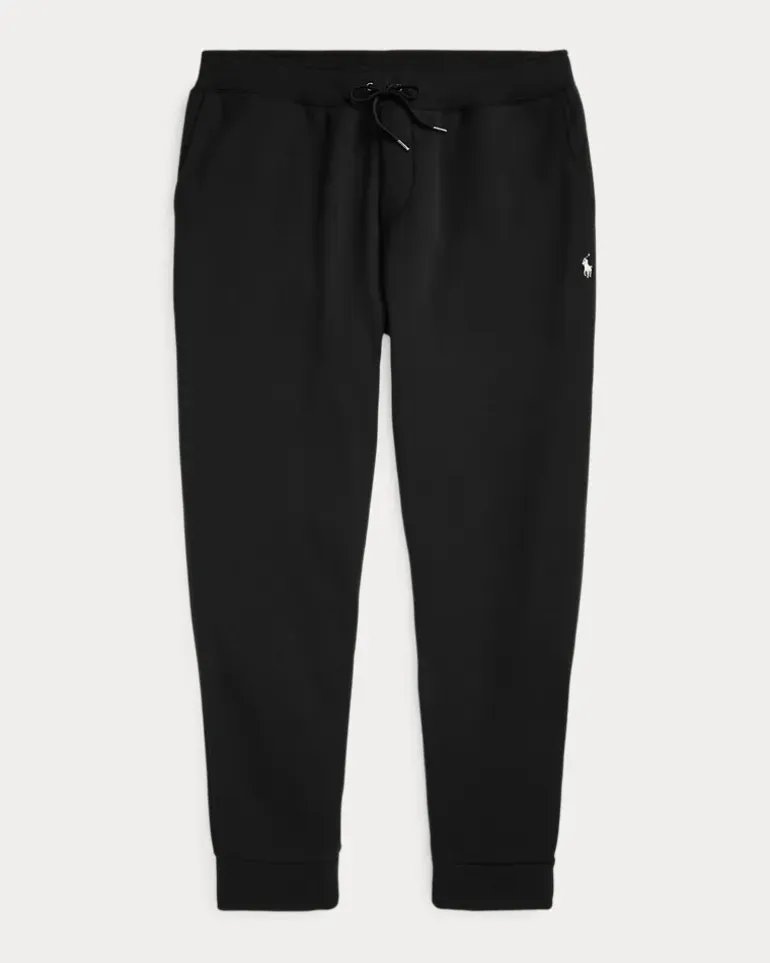 Große Größen - Doppellagige Jogginghose Black