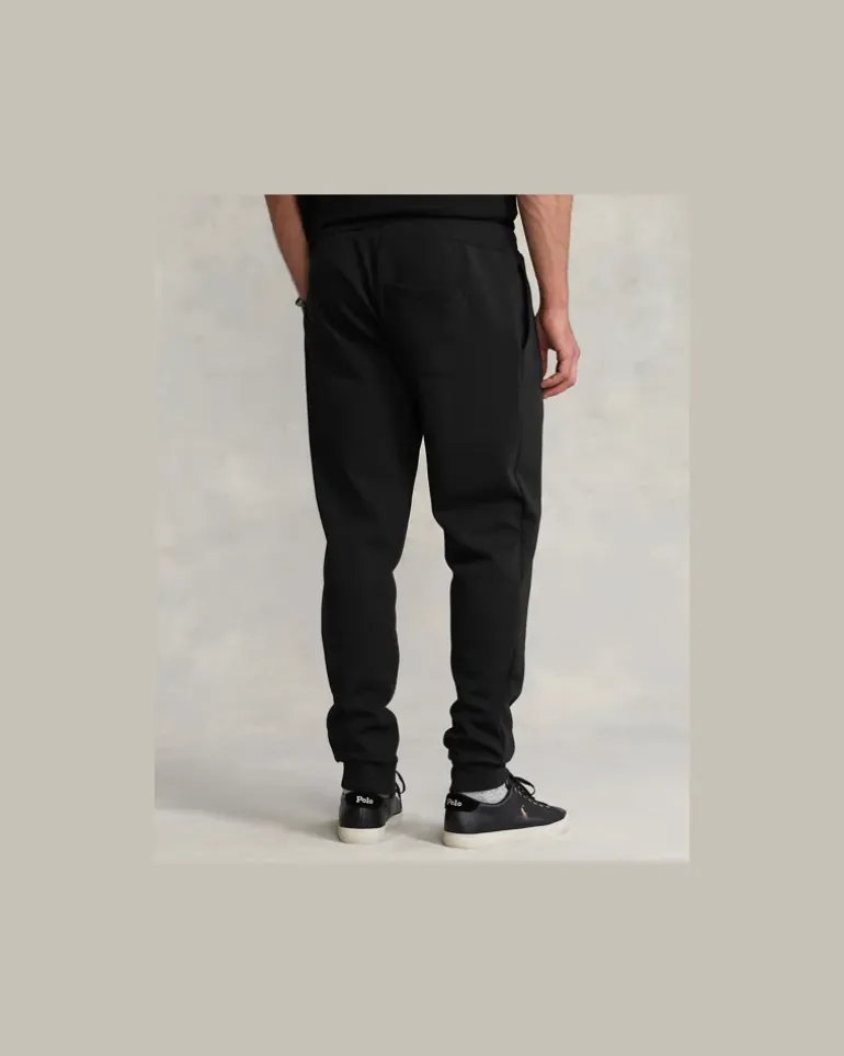 Große Größen - Doppellagige Jogginghose Black